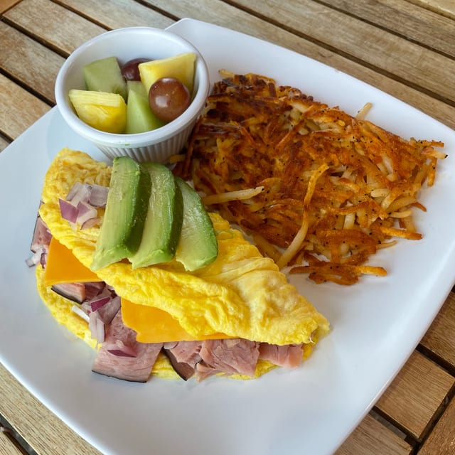Omelette colorado.