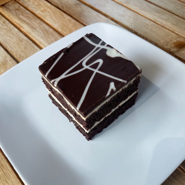 Dark & White Chocolate Cake.