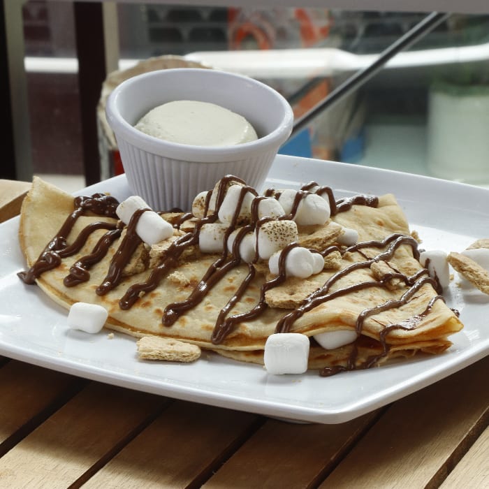 S’MORES CREPE.