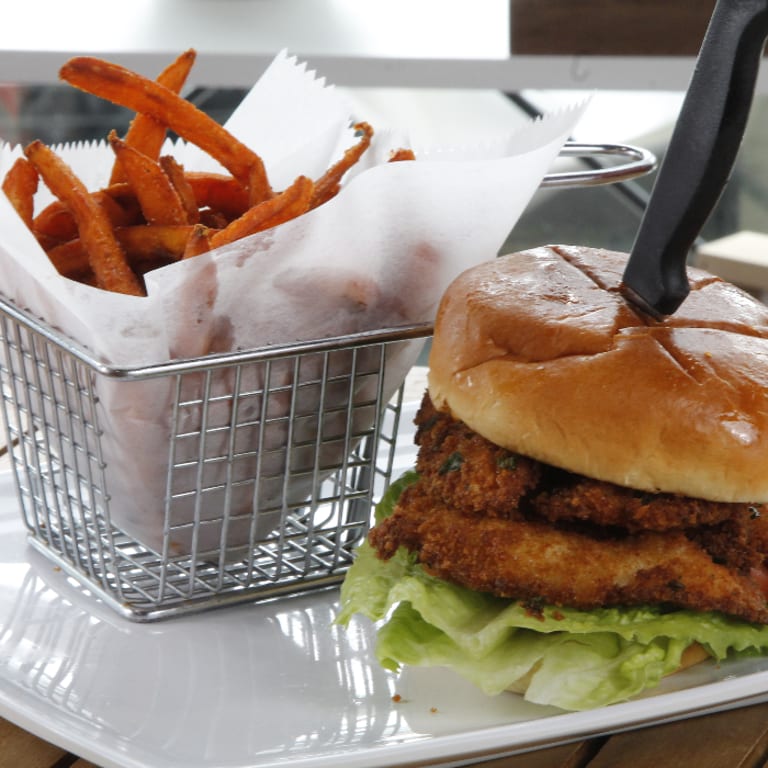 Delicious Shrimp Burger and More