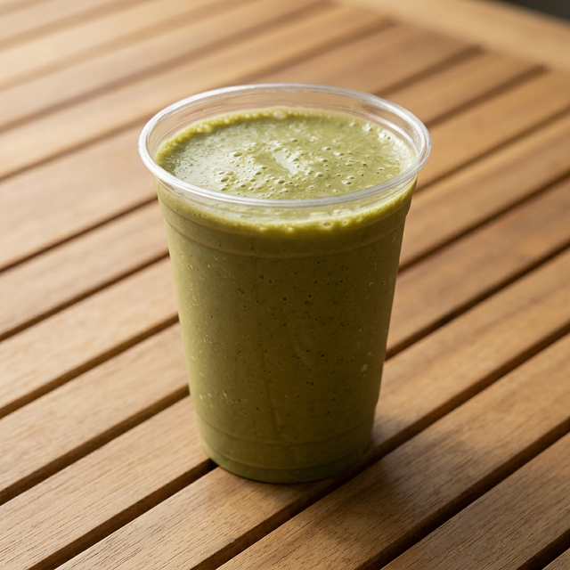 Green Matcha Smoothie.