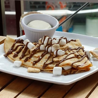 S'mores crepe